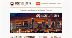 Desktop Screenshot of hackstafflaw.com